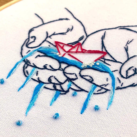 Keeping Afloat Embroidery Kit