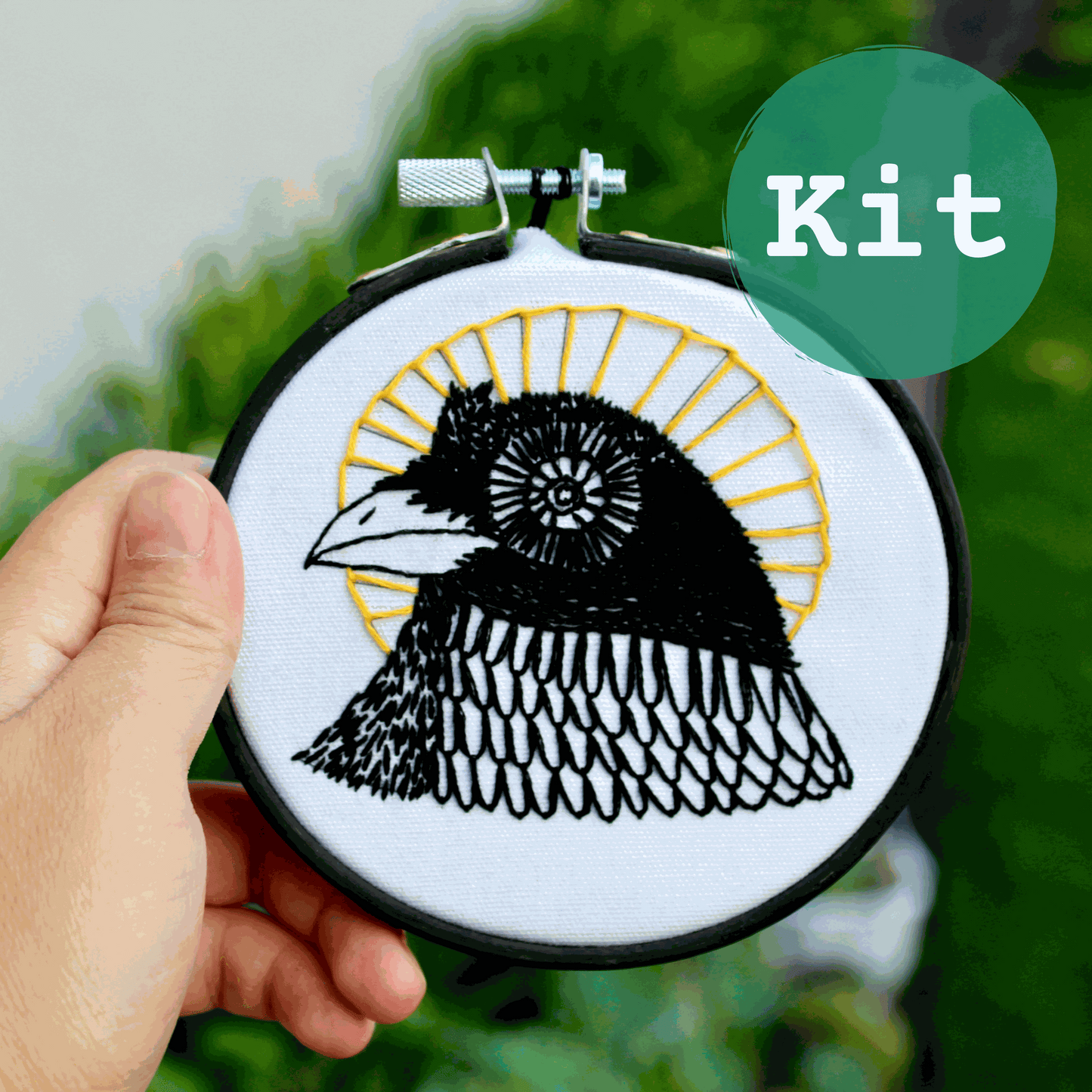 Here Comes the Sun Embroidery Kit