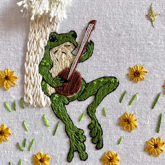 Toadstool Serenade Embroidery Kit