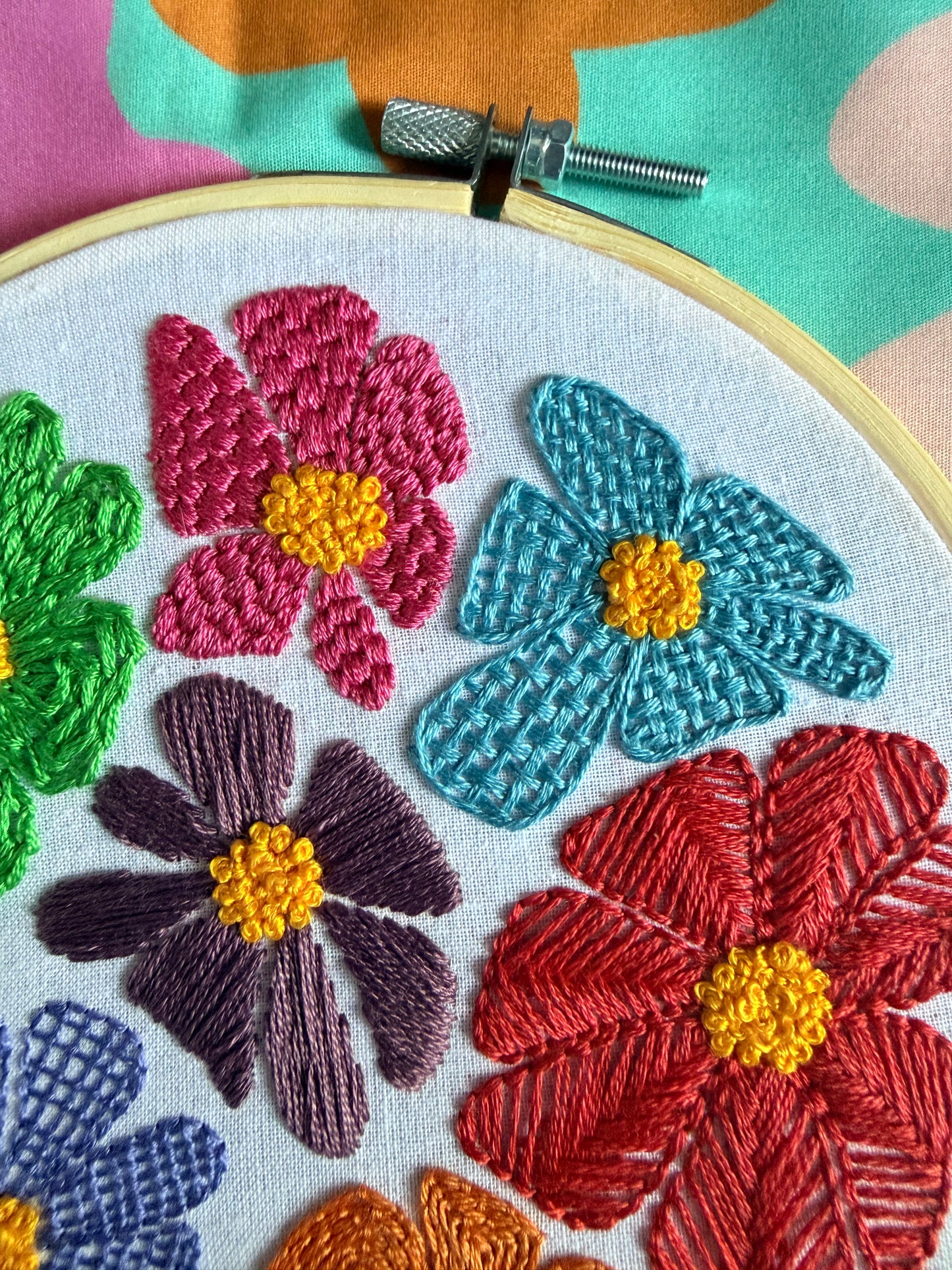 Super Bloom Embroidery Kit