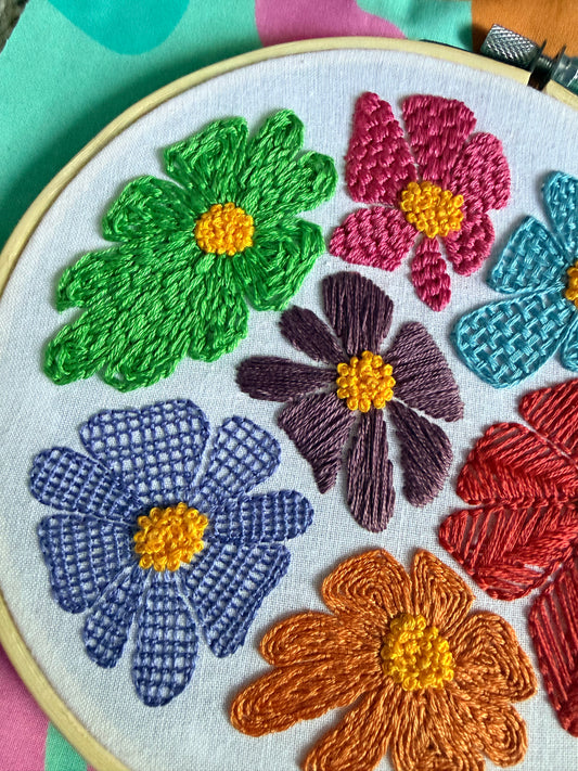 Super Bloom Embroidery Kit