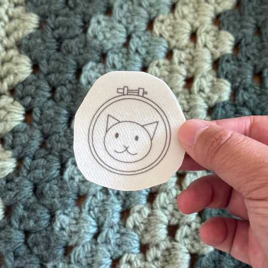 Crafty Cats Stick n Stitch Embroidery Transfer Pack