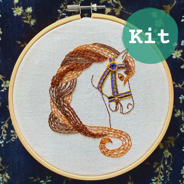 Noble Steed Embroidery Kit